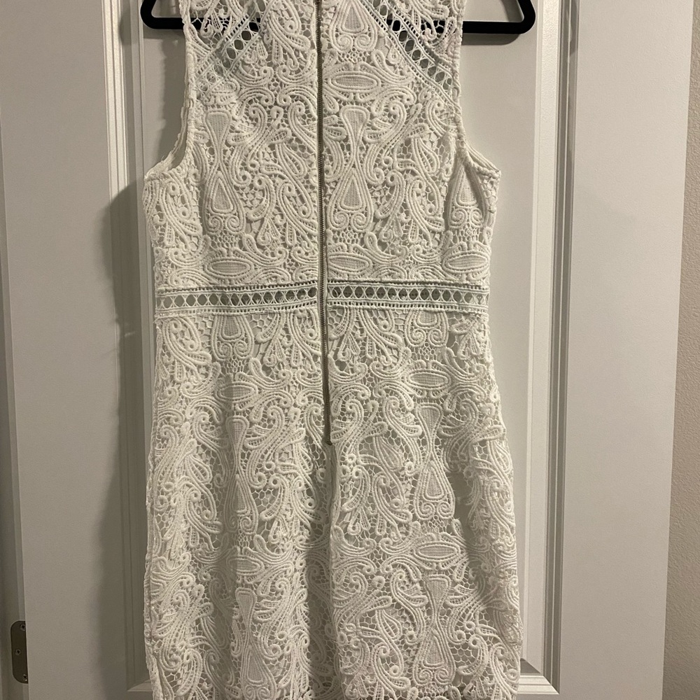 Lulus White Lace Dress